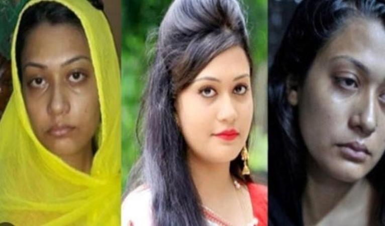 বরিশাল কারাগারের কনডেম সেলে বরগুনার সেই মিন্নি। ছবি- সংগৃহীত