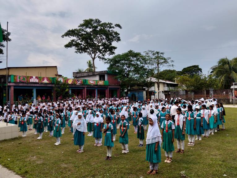 কলাপাড়ার মঙ্গল সুখ মডেল প্রাথমিক বিদ্যালয় শিক্ষার বাতিঘর