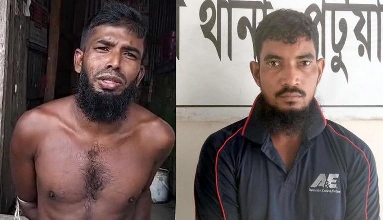 কলাপাড়ায় ৭ মামলার আসামি মাদক কারবারি উলফা ও ইয়াবা-টাকাসহ গ্রেফতার রাকিব।