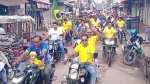 কলাপাড়ায় ব্রাজিল সমর্থকদের আনন্দ শোভাযাত্রা