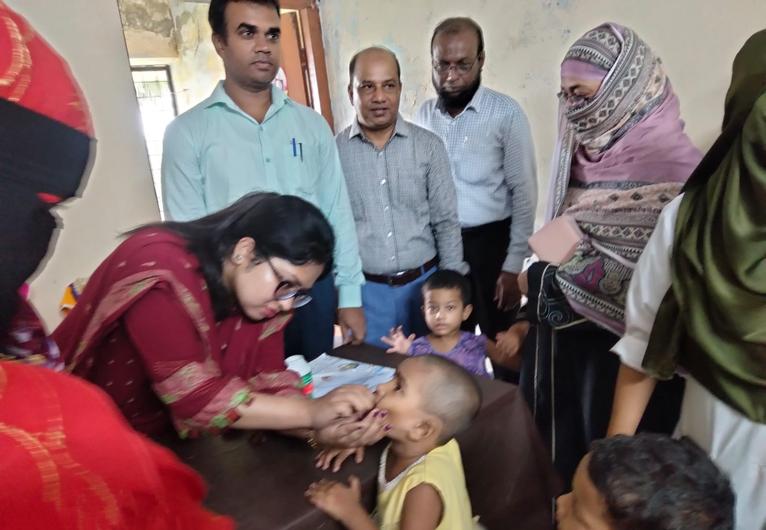 কাউখালীতে জাতীয় ভিটামিন ‘এ’ প্লাস ক্যাম্পেইনের উদ্বোধন