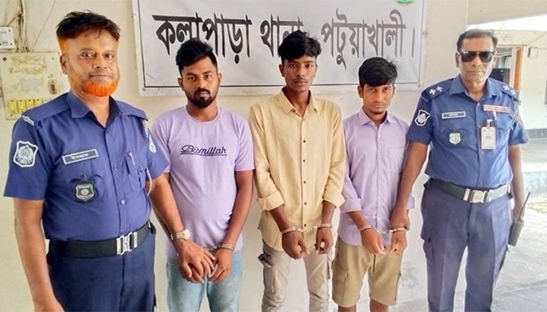 অটোভ্যান চালক অপহরণ মামলায় তিন আসামি তিন দিনের রিমান্ডে