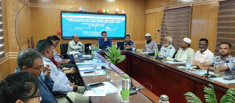 দুমকিতে গ্রাম আদালত বিষয়ে সমন্বিত পরিকল্পনা কর্মশালা অনুষ্ঠিত