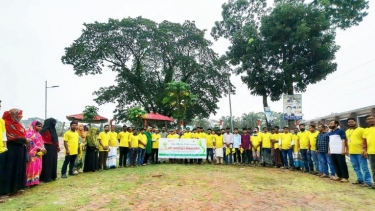 পাথরঘাটায় বিশ্ব পরিবেশ দিবসে মানববন্ধন ও আলোচনা সভা অনুষ্ঠিত