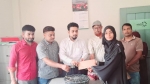 দশমিনায় ১৭০ কিশোরীর মাঝে মুরগি ও অর্থ বিতরণ
