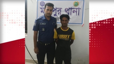 মহিপুরে ১ বছরের সাজাপ্রাপ্ত পলাতক আসামি গ্রেফতার