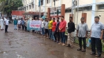 মঠবাড়িয়া ফিস মার্কেটে দোকান বরাদ্দে অনিয়মের অভিযোগ, সংবাদ সম্মেলন