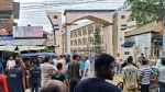 চরফ্যাশনে এইচএসসি পরীক্ষা কেন্দ্রে ভাঙচুর, টিয়ার গ্যাস নিক্ষেপ