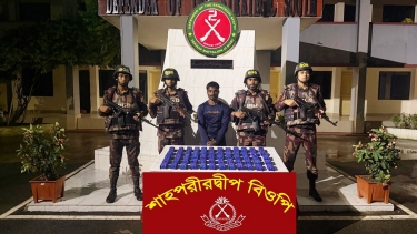 টেকনাফে বিজিবির অভিযানে ১ লাখ ২০ হাজার ইয়াবাসহ যুবক আটক