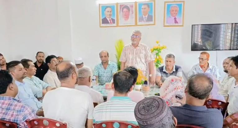প্রধানমন্ত্রীর বরিশাল সফর উপলক্ষে বানারীপাড়ায় বিএনপির প্রস্তুতি সভা