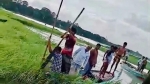 মৎস্য বিভাগের অভিযানে হামলা, জব্দ করা জাল ছিনিয়ে নেওয়ার অভিযোগ
