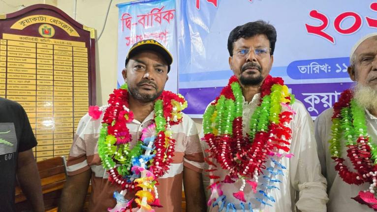 কুয়াকাটা প্রেসক্লাবের নতুন কমিটি: সভাপতি তুষার, সম্পাদক মিরন