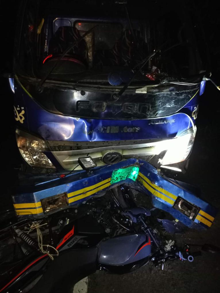 বাবুগঞ্জে ট্রাক-মোটরসাইকেলের মুখোমুখি সংঘর্ষে যুবক নিহত