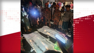 রাজাপুরে বাস-সিএনজি থ্রিহুইলার সংঘর্ষে নিহত ২, আহত ৪