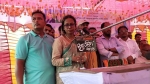 নারী এমপি সুলতানা জেসমিন জুইকে নাজিরপুরে সংবর্ধনা