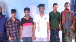নেছারাবাদে দুই মাদক কারবারি ও তিন মাদকসেবী গ্রেপ্তার