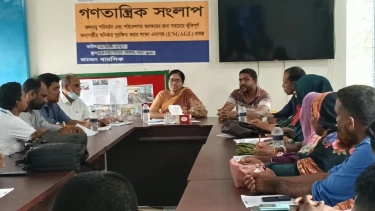 কয়রায় নিরাপদ পানির সংকট নিরসনে গণতান্ত্রিক সংলাপ