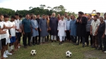 কোকো স্মরণে বাবুগঞ্জে ইউসুফ স্মৃতি ফুটবল টুর্নামেন্টের উদ্বোধন