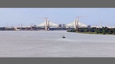 পায়রা বন্দরের আইকনিক ফোরলেন সেতুর ৯৪ শতাংশ কাজ শেষ