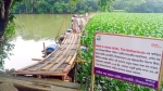 কলাপাড়ায় জরাজীর্ণ ভাসমান সেতুতে দুর্ভোগ, ৩০ বছরেও হয়নি স্থায়ী সেতু