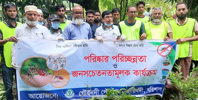 গৌরনদীতে খাল পরিষ্কার উদ্যোগ, জলাবদ্ধতা থেকে রক্ষা পাবে আড়াই হাজার পরিবার