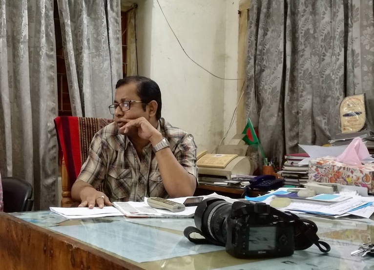 পুলক চ্যাটার্জী। ছবিটি সংগৃহীত