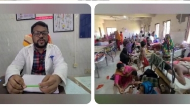 নেছারাবাদে ডেঙ্গুর প্রকোপ, ১৯ শয্যার হাসপাতালে ১৪০ রোগী