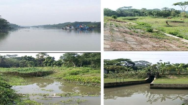 ২০ কোটি টাকা ব্যয়ে পুনঃখনন হচ্ছে বরগুনার খাকদোন নদ, ফিরবে কি প্রাণ?