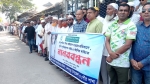 কলাপাড়ায় শিশু রাইয়ান হত্যার বিচারের দাবিতে মানববন্ধন ও সমাবেশ