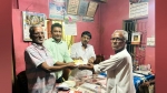 বাউফলের ৬৫ পূজামণ্ডপে বিএনপি নেতার অনুদান