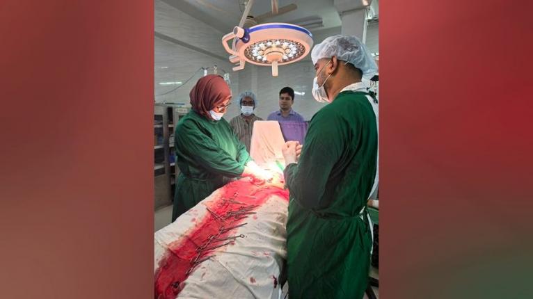 চরফ্যাশন হাসপাতালে প্রথমবার জটিল অস্ত্রোপচার, প্রাণ বাঁচল রিয়ার