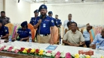 দুর্গাপূজার নিরাপত্তা দেখতে ঝালকাঠিতে ডিআইজি