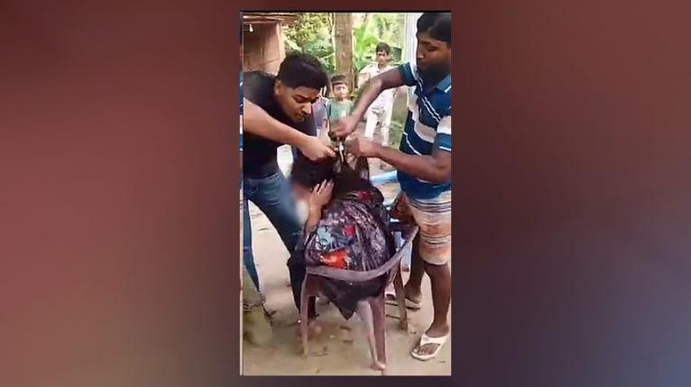 ফরিদপুরের সদরপুরে গৃহবধূর চুল কেটে গাছে বেঁধে নির্যাতনের অভিযোগ