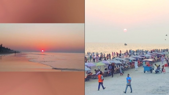 বিচ কার্নিভাল ও দুর্গাপূজায় কুয়াকাটায় লাখো পর্যটকের সম্ভাবনা, ৮০ শতাংশ কক্ষ বুকিং