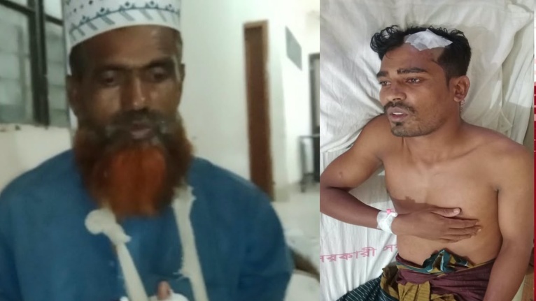 কলাপাড়ায় মহিষের ঘাস কাটাকে কেন্দ্র করে পিতা-পুত্রকে পিটিয়ে আহত